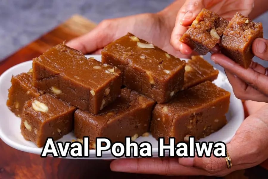 poha-halwa-recipe-aval-halwa