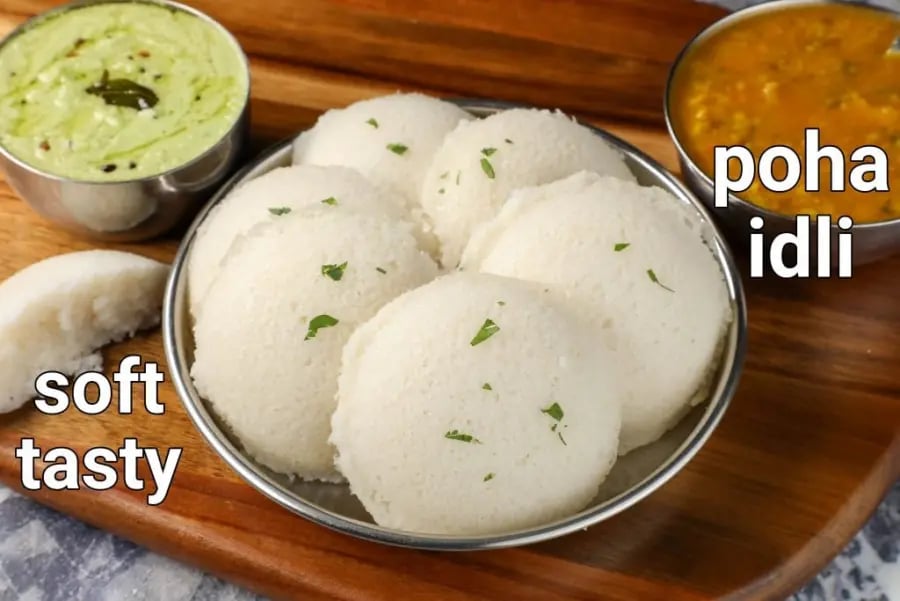 poha-idli-recipe-instant-poha-rava-idli