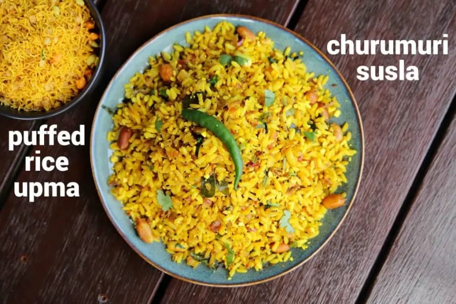 susla-recipe-puffed-rice-upma-mandakki