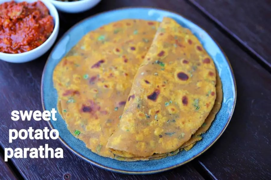 sweet-potato-paratha-recipe-thepla