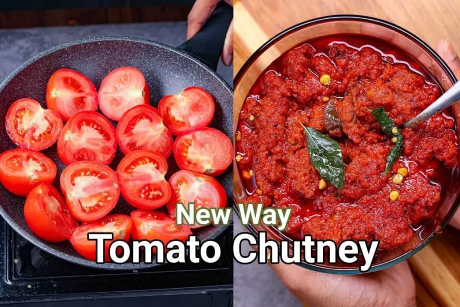tangy-tomato-chutney-recipe-idli-dosa