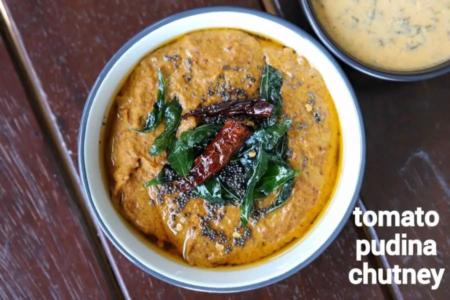 tomato-pudina-chutney-recipe