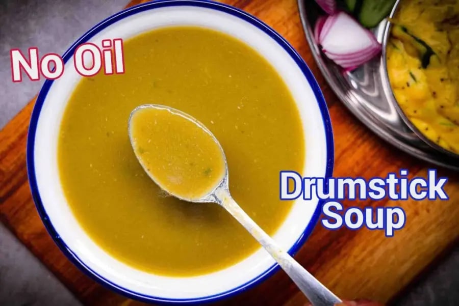 drumstick-soup-recipe-healthy-oil-free