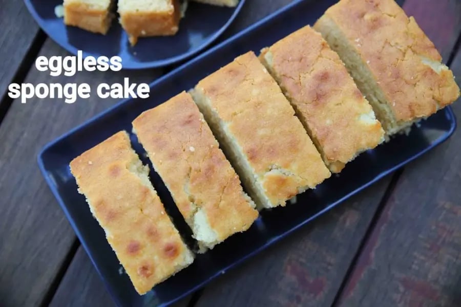 eggless-sponge-cake-plain-cake-recipe