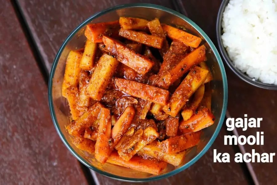 gajar-mooli-ka-achar-recipe