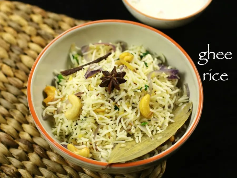 ghee-rice-recipe-pan-fry-ghee-rice-recipe