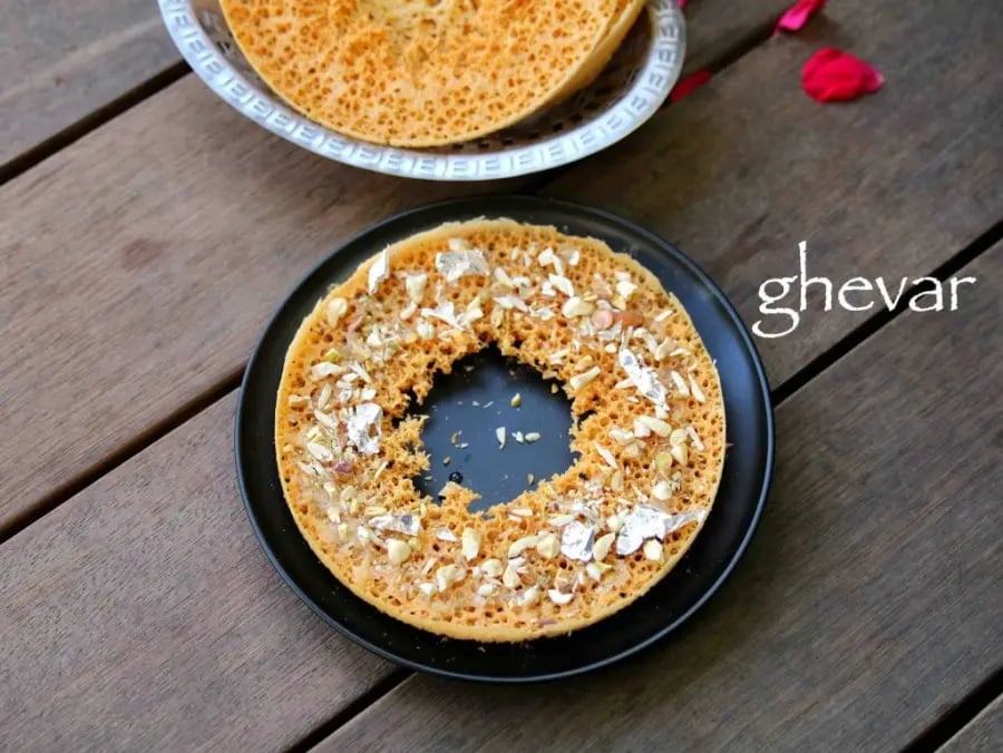 ghevar-recipe-crispy-porous-ghewar-home