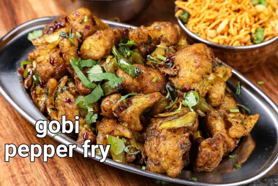 gobi-pepper-fry-recipe-cauliflower