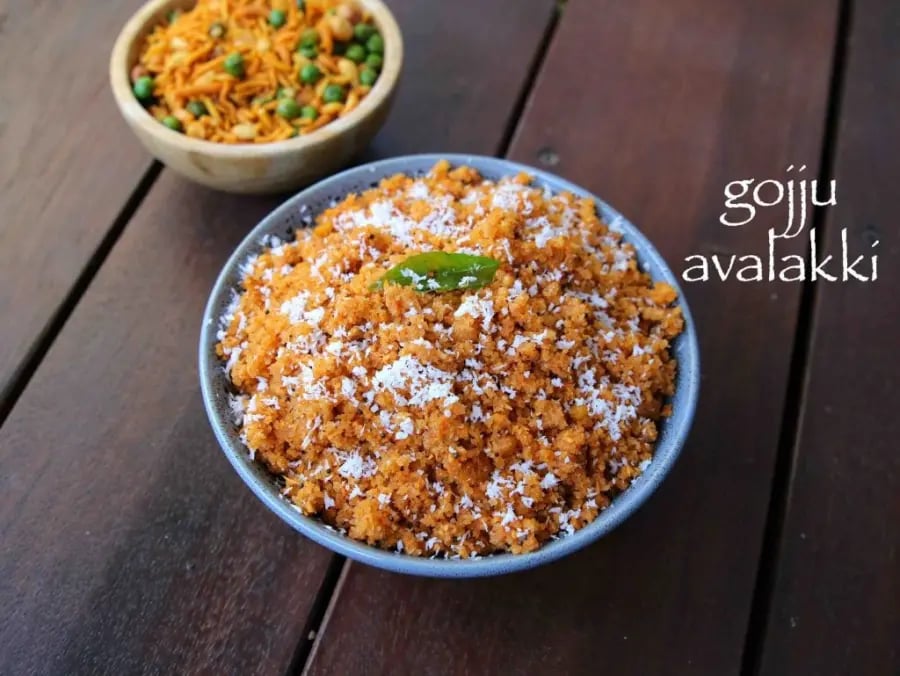 gojju-avalakki-recipe-huli-avalakki