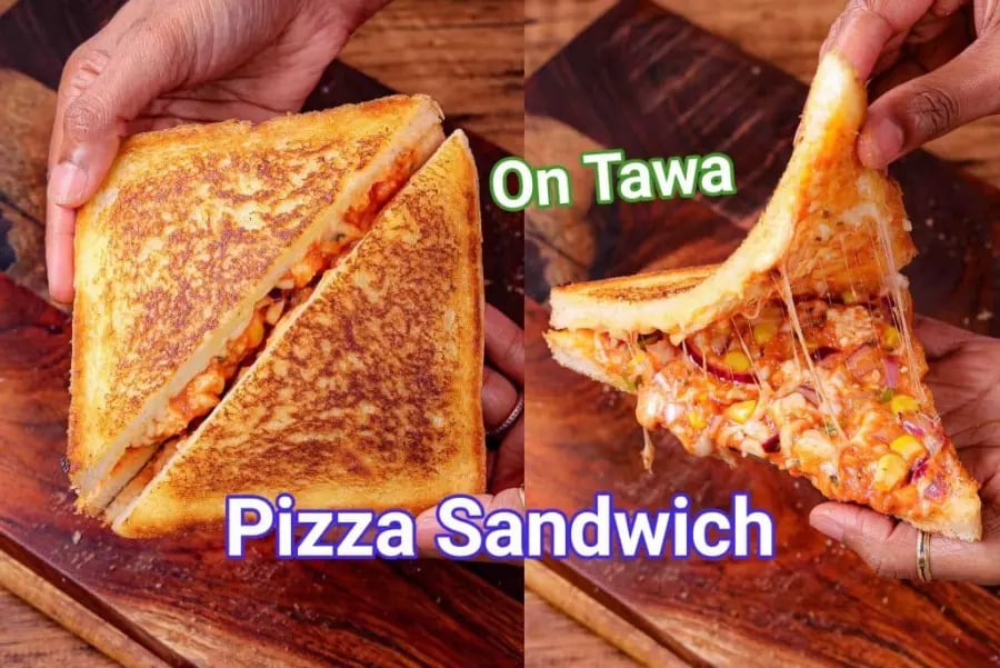 grilled-veg-pizza-sandwich-recipe