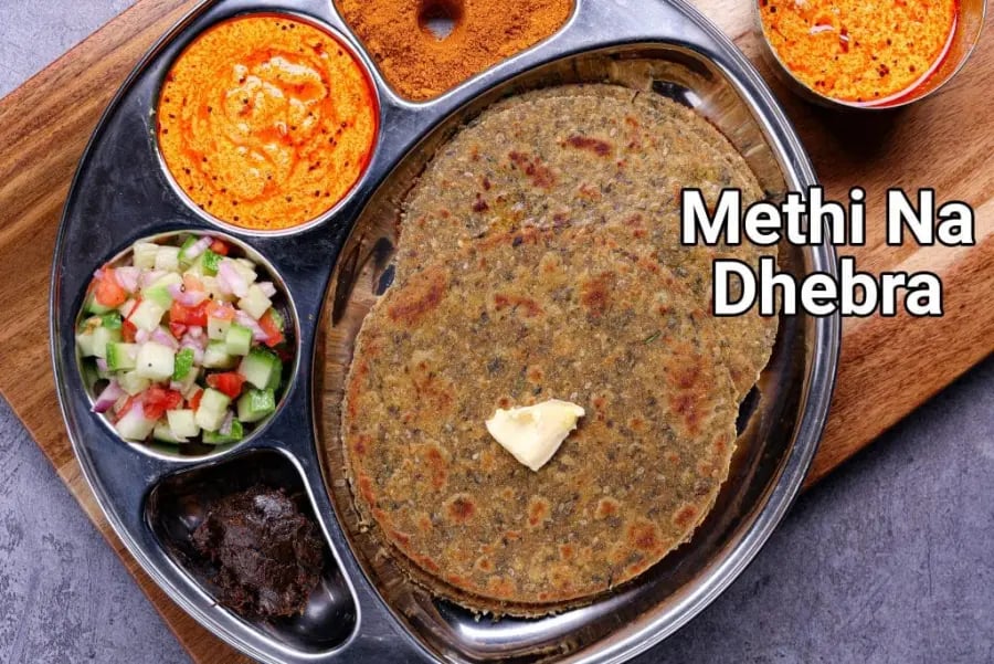 gujarati-methi-na-dhebra-recipe