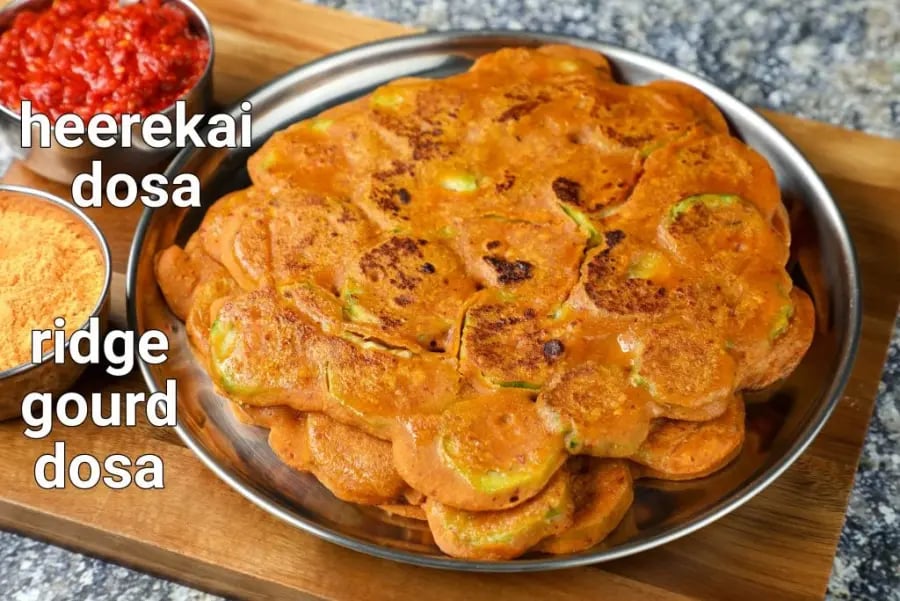 heerekai-dosa-recipe-ridge-gourd-dosa