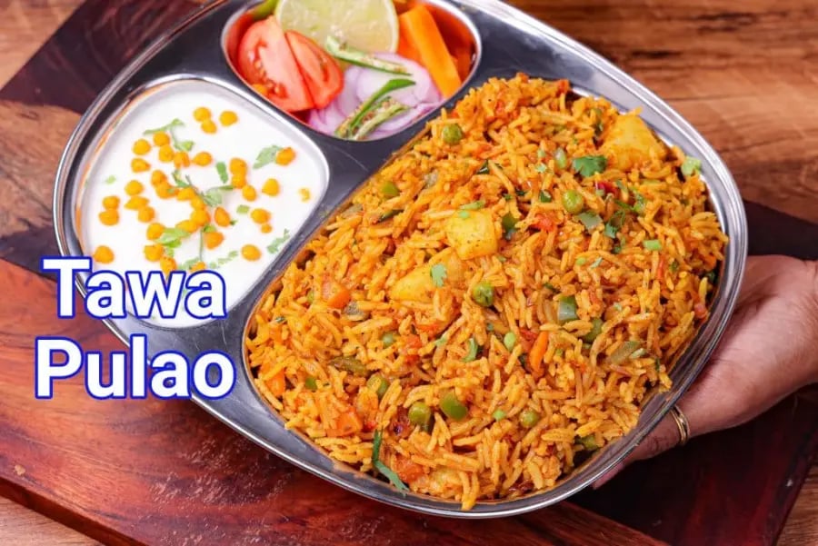 mumbai-tawa-pulao-recipe-pav-bhaji-pulao