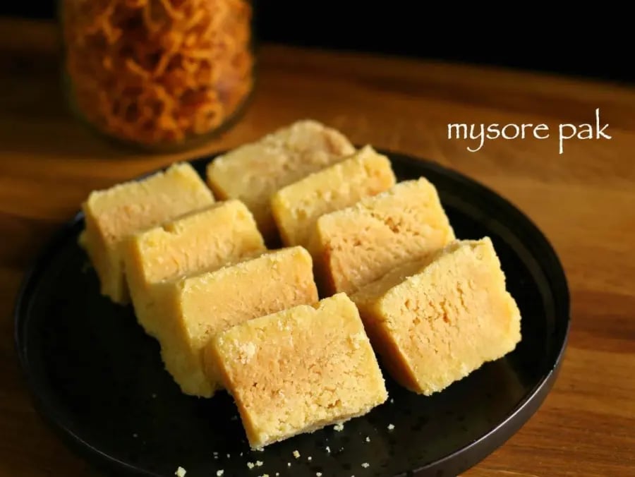 mysore-pak-recipe-easy-homemade