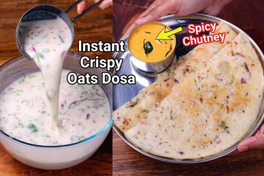oats-dosa-recipe-instant-oats-rava-dosa