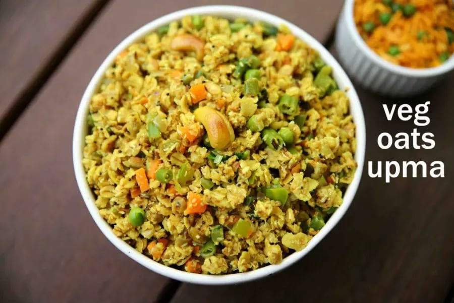 oats-upma-recipe-oats-for-breakfast