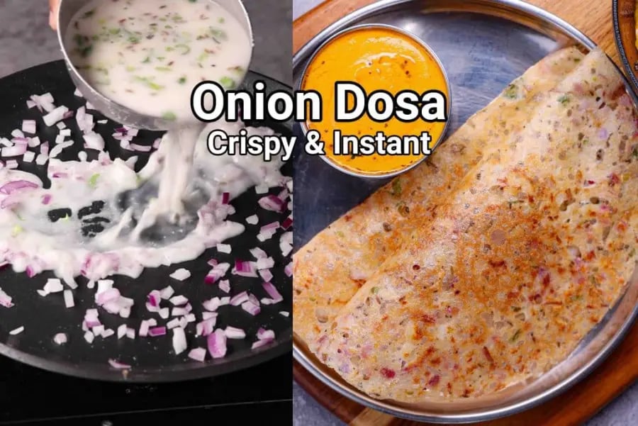 onion-dosa-recipe-instant-onion-roast