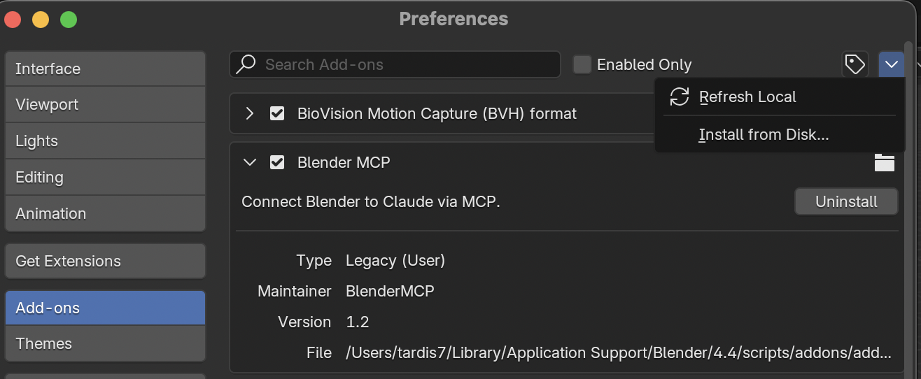 Blender Add-ons