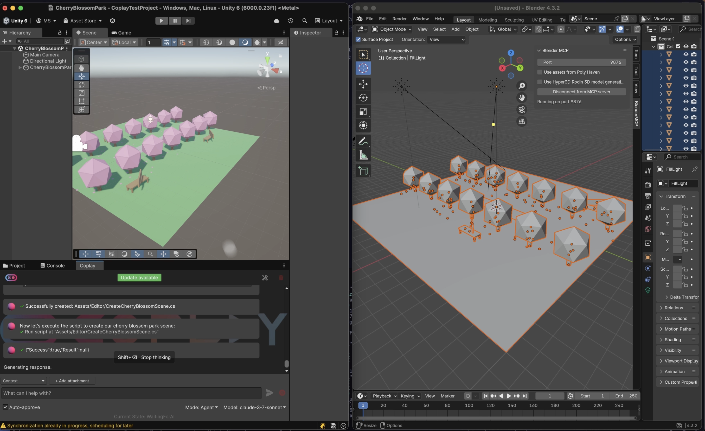Unity Blender Integration