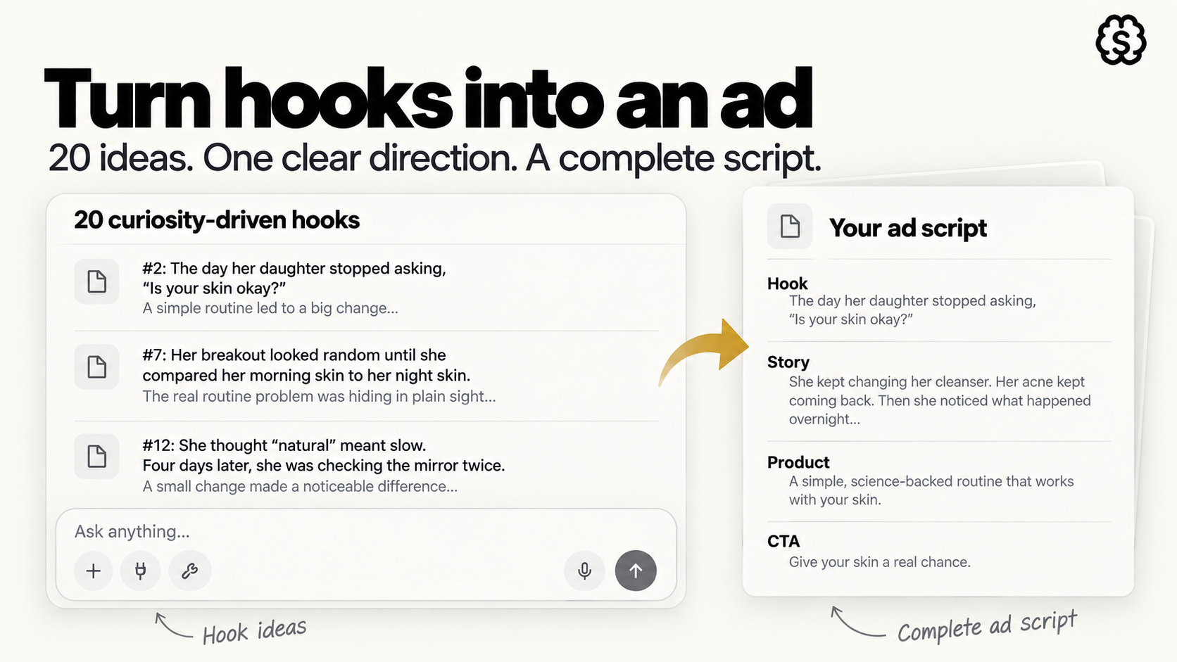 Stefan's hooks and ad copy tutorial