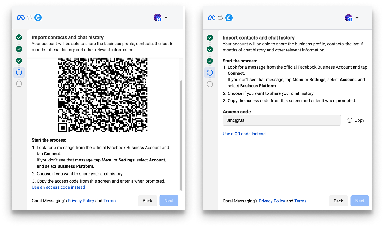 Conectar tu aplicación WhatsApp Business existente