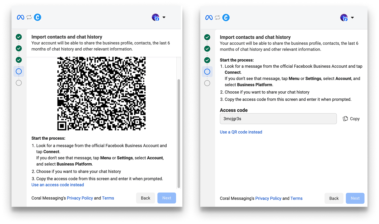Connect your existing WhatsApp Business App
