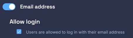 Login identifier