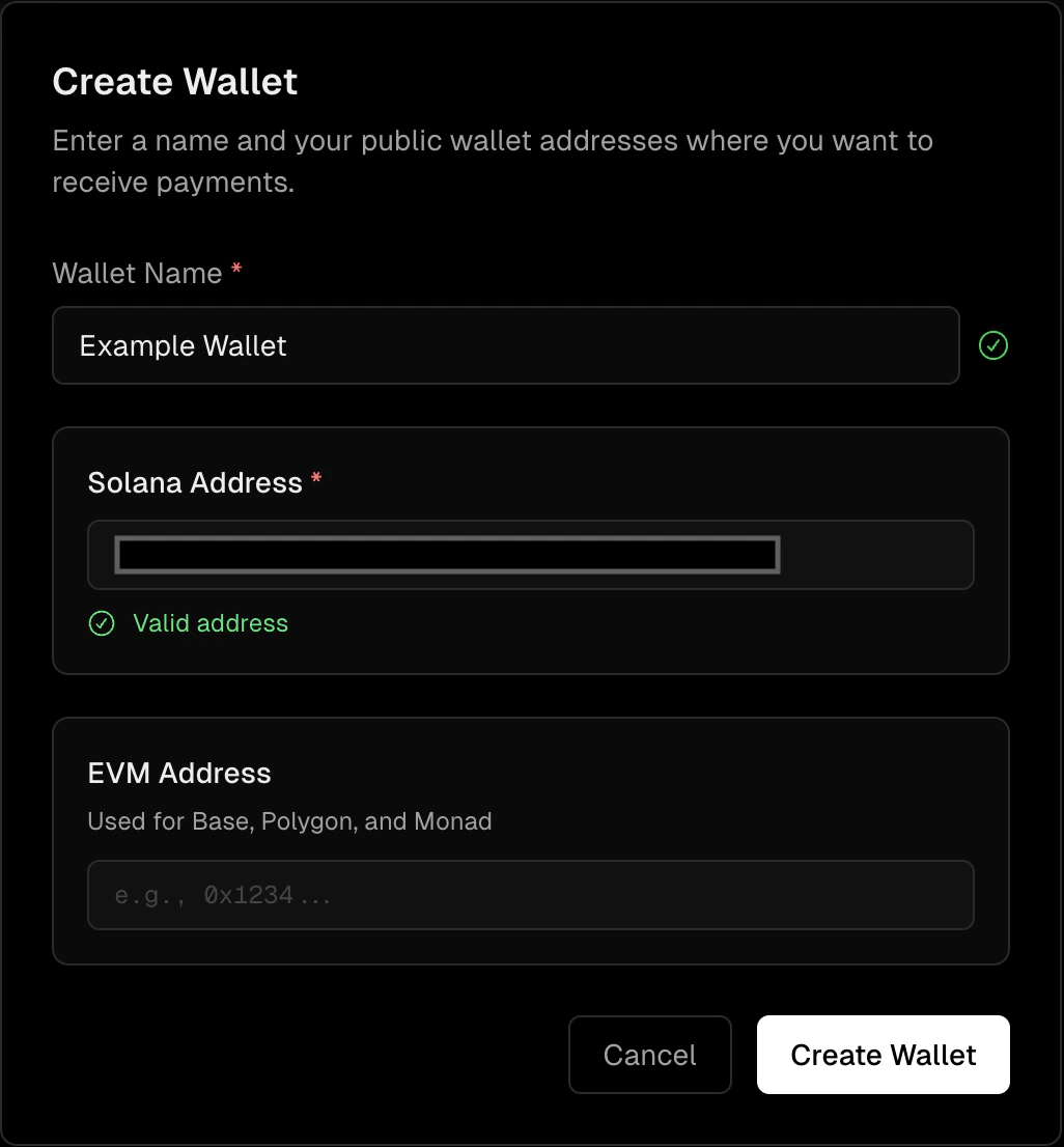 Valid Wallet