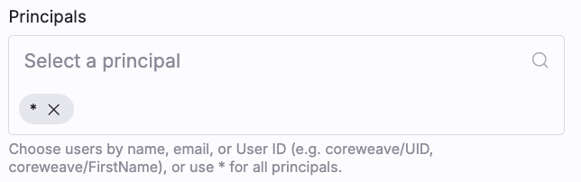 Add Principals Completed