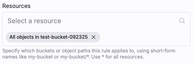 Add Resources Completed