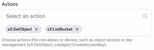 Add Actions Completed