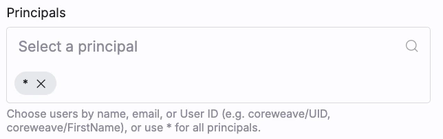 Add Principals Completed