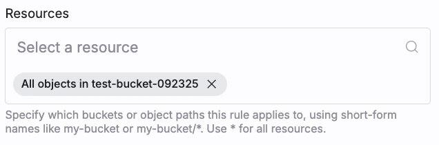 Add Resources Completed