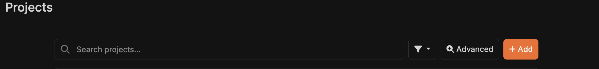 Advanced search location