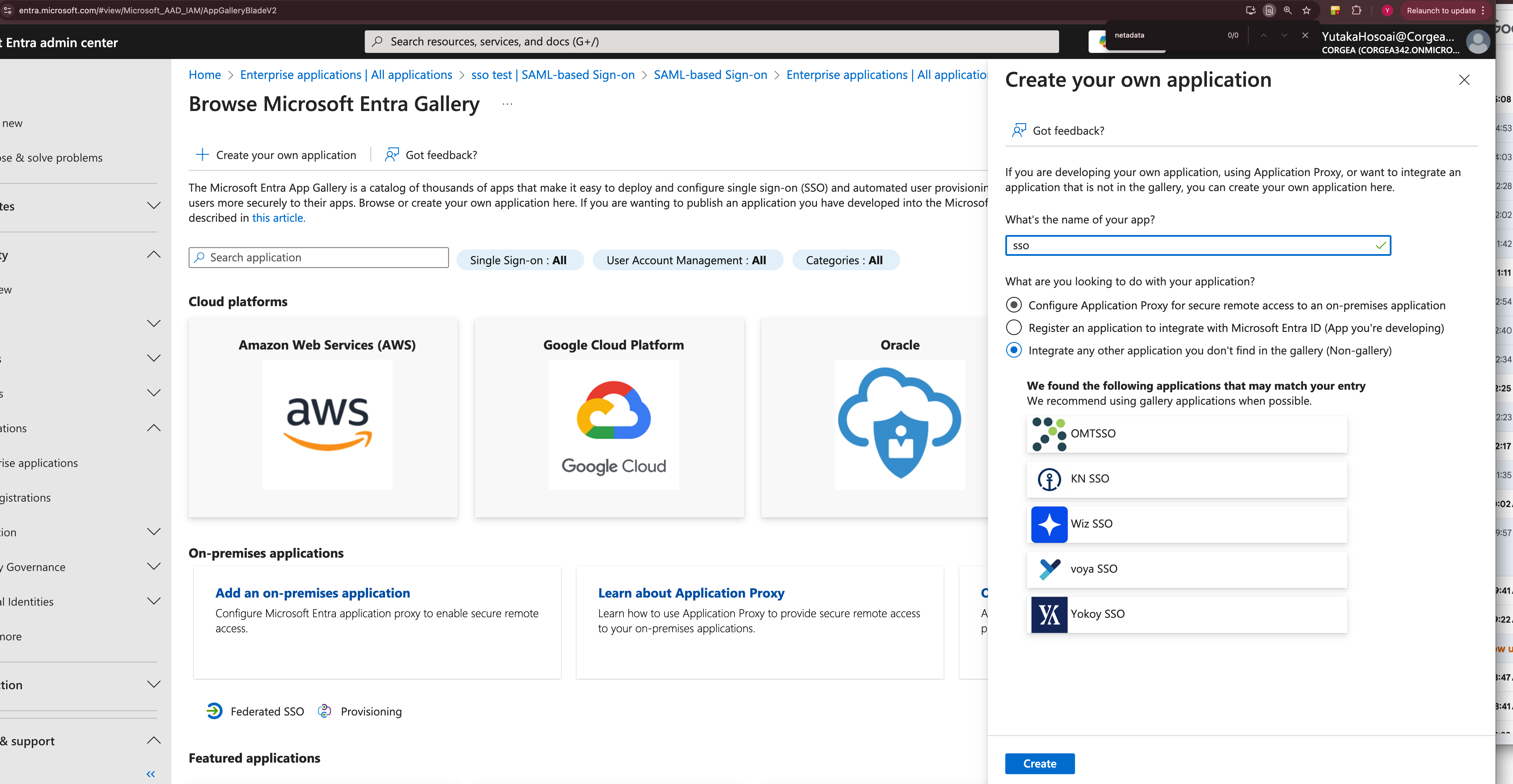 Azure Create App