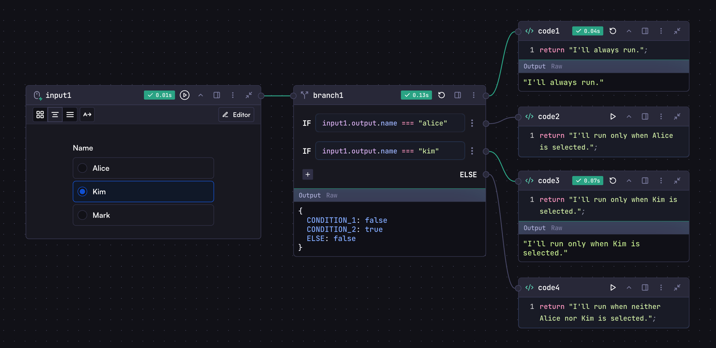 Branch Step Overview