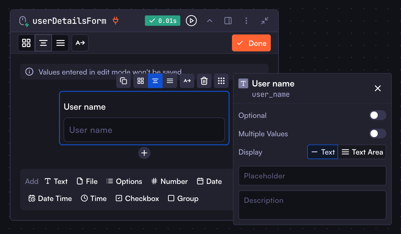 Cortex Code Command Input Box Example Input Step - Cortex