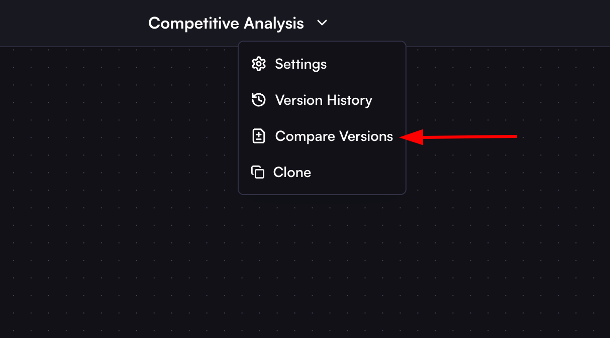 Compare Versions