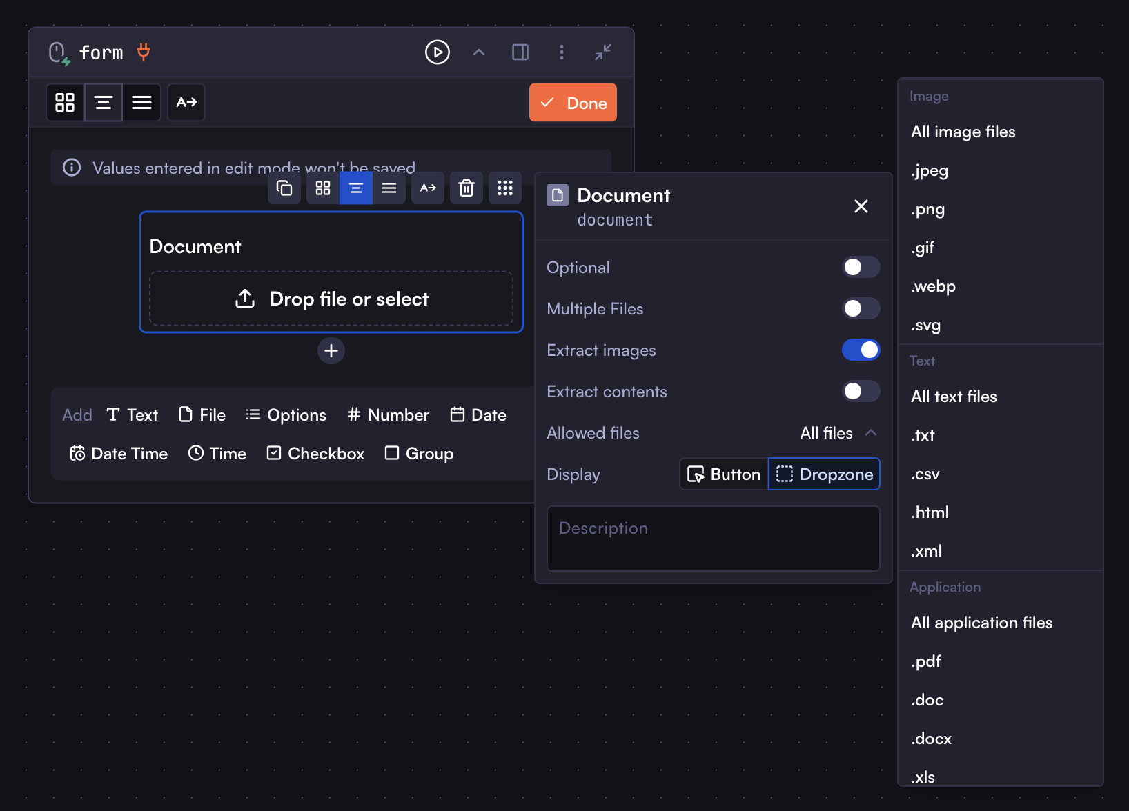 File Field