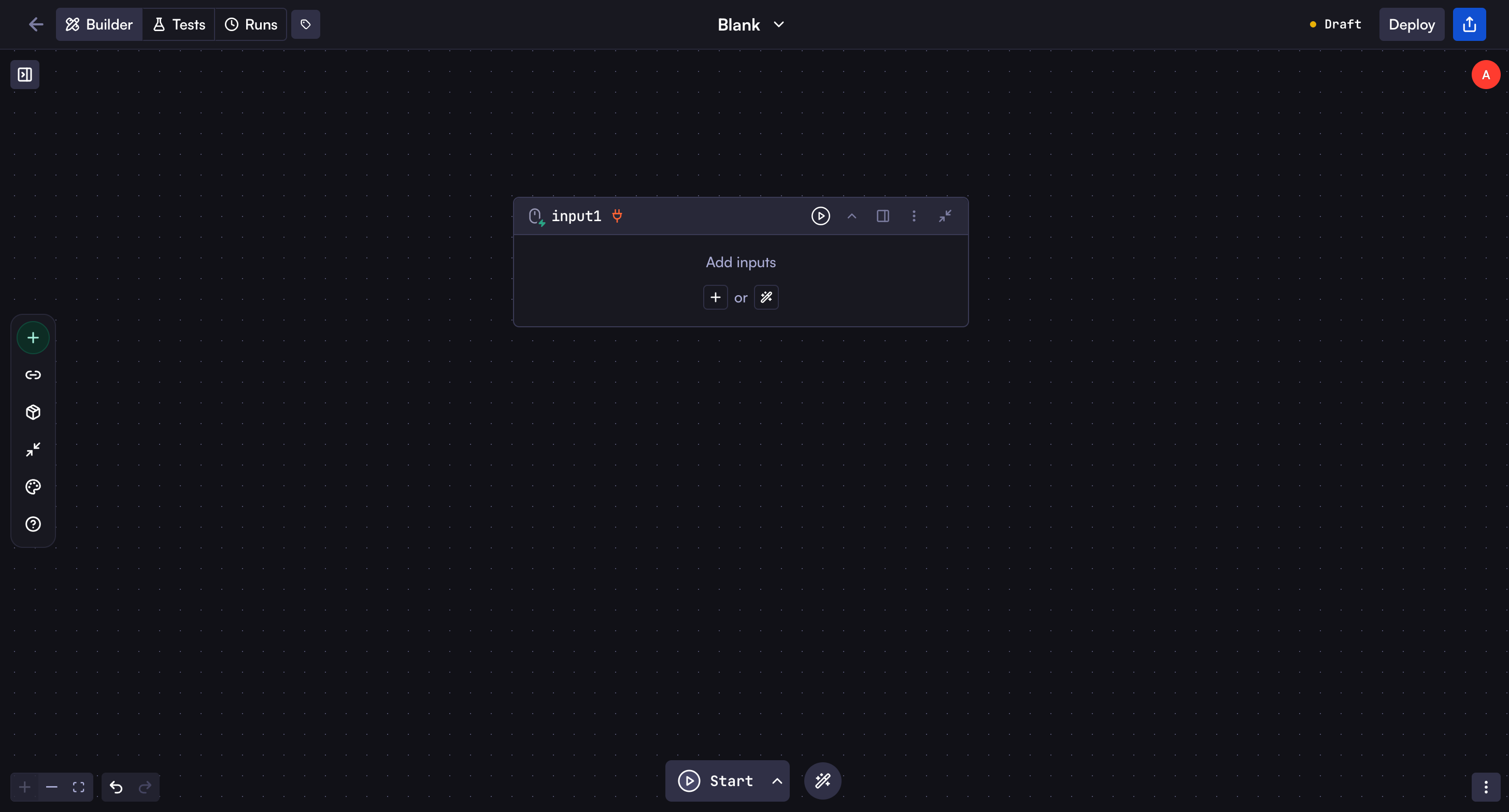 Input step