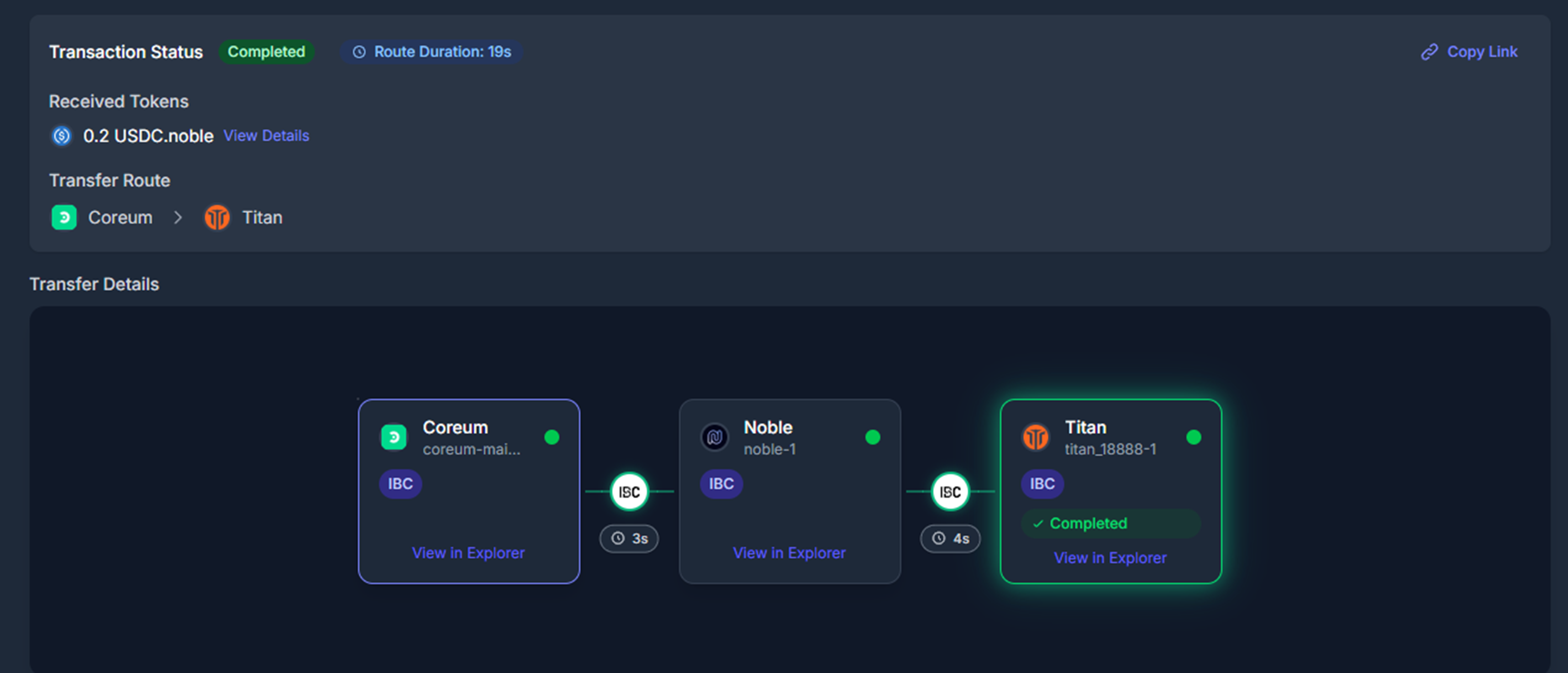 Explorer after indexing result