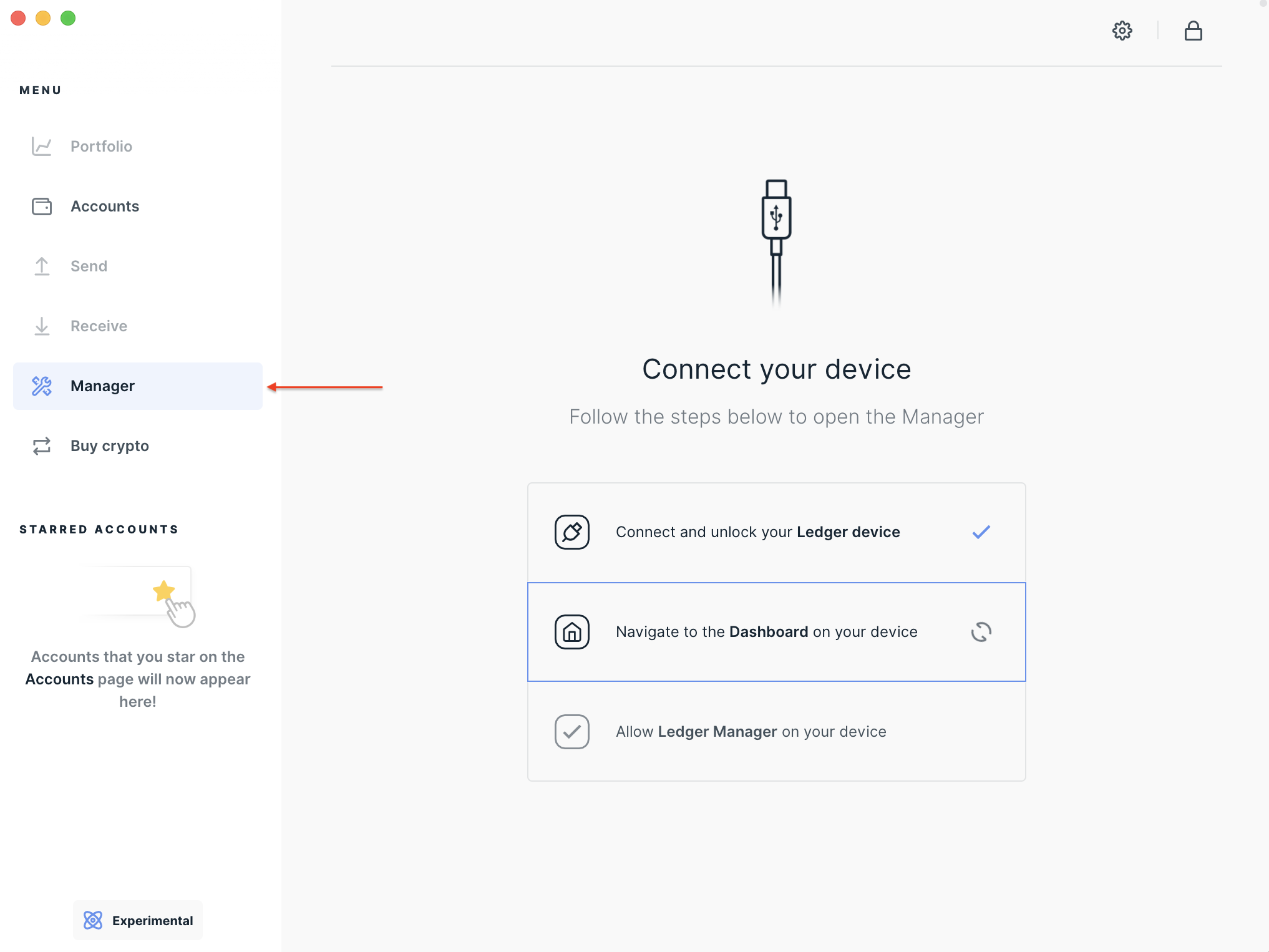 Ledger Live Manager