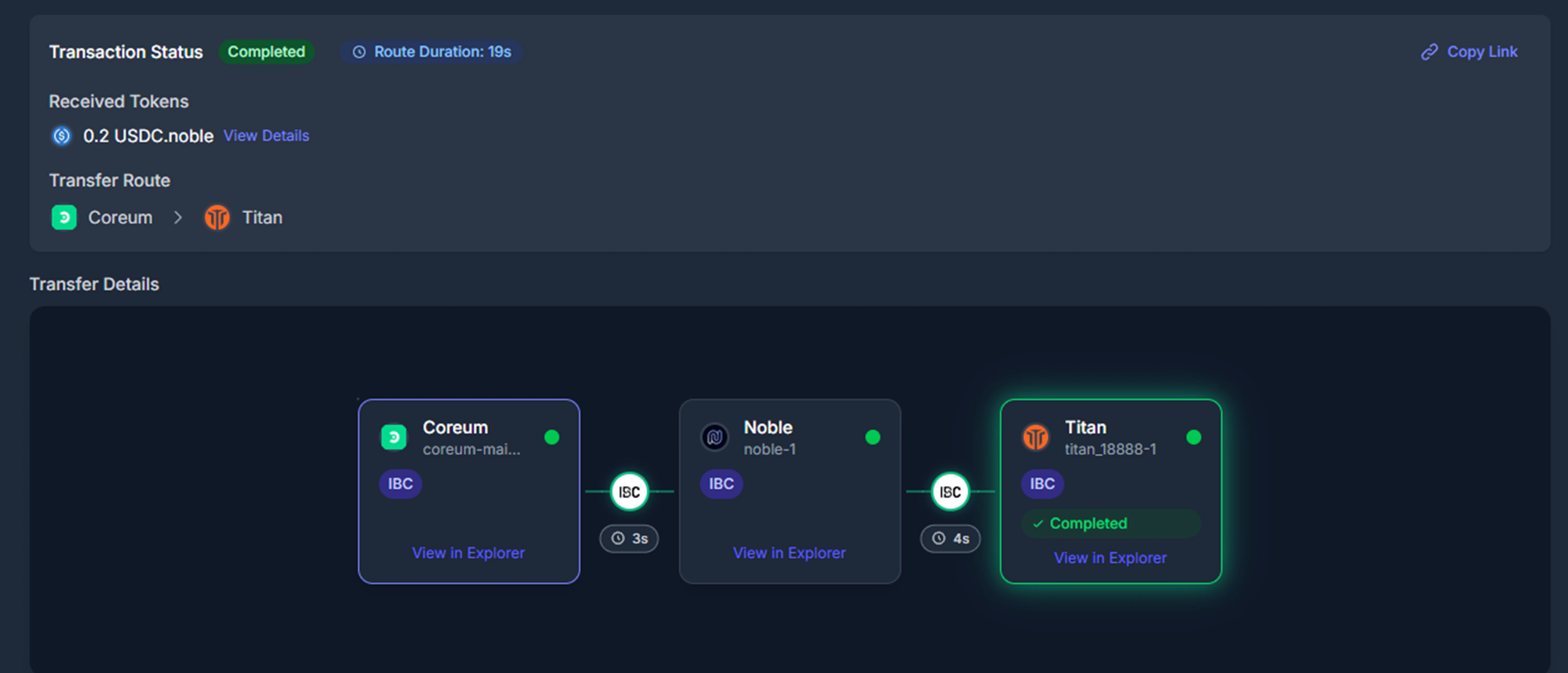 Explorer after indexing result