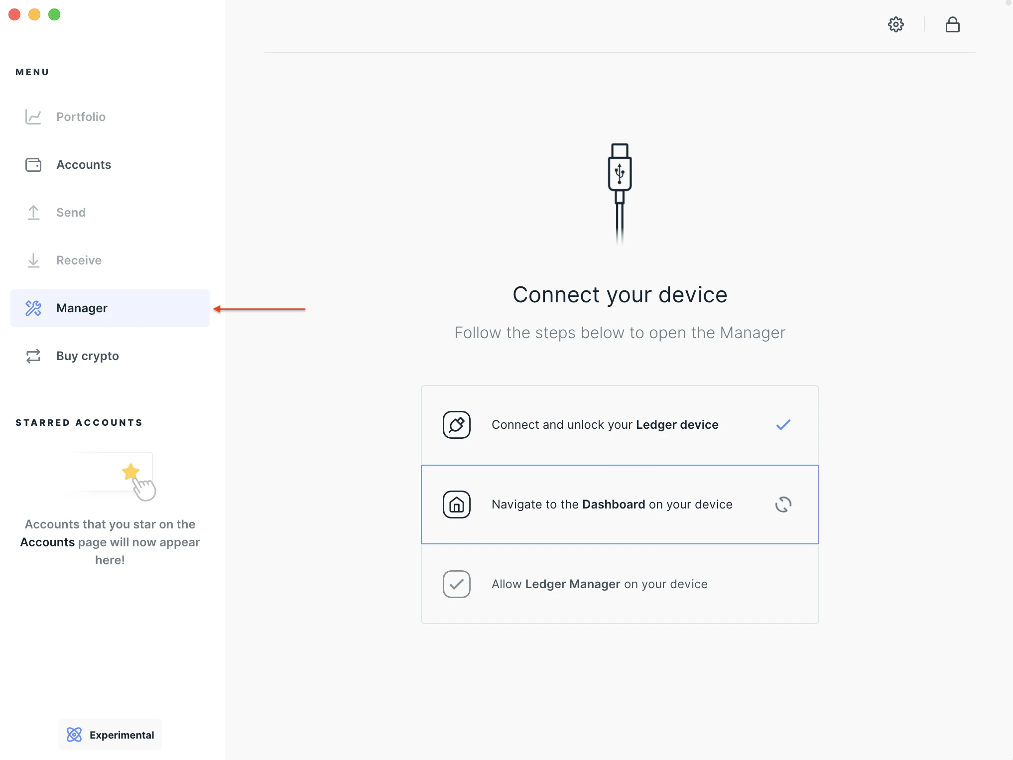 Ledger Live Manager