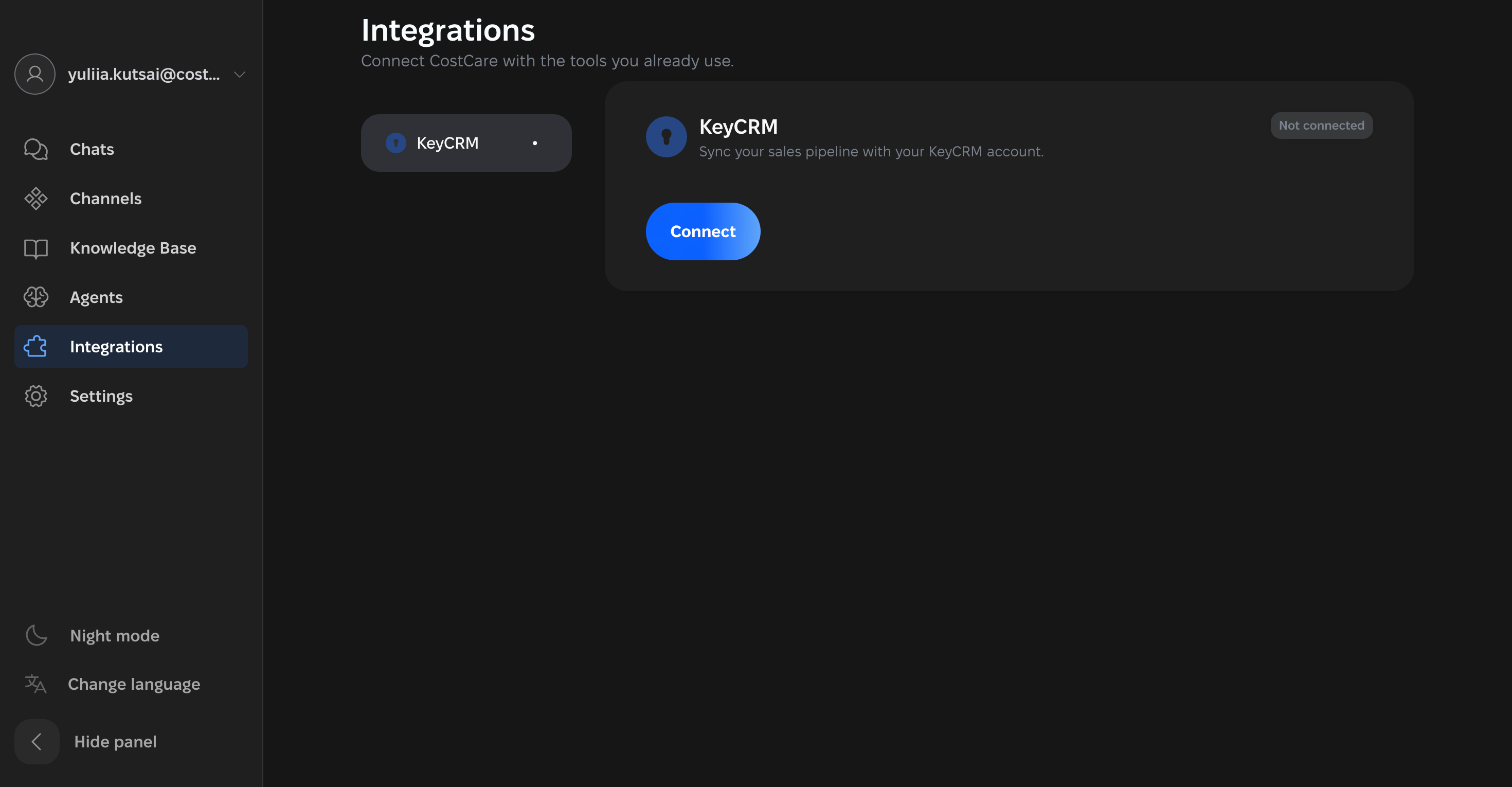 Integration KeyCRM 1 eng