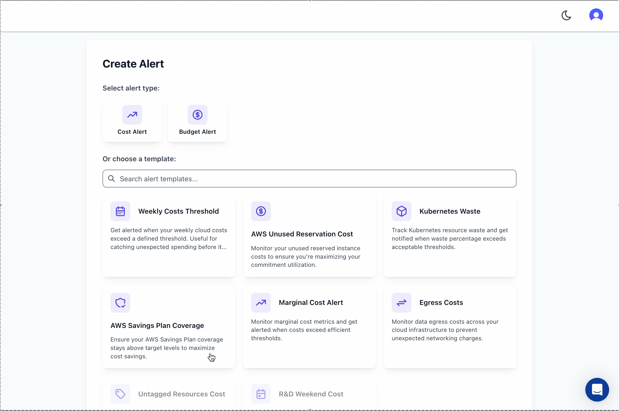 Create a Kubernetes Waste alert