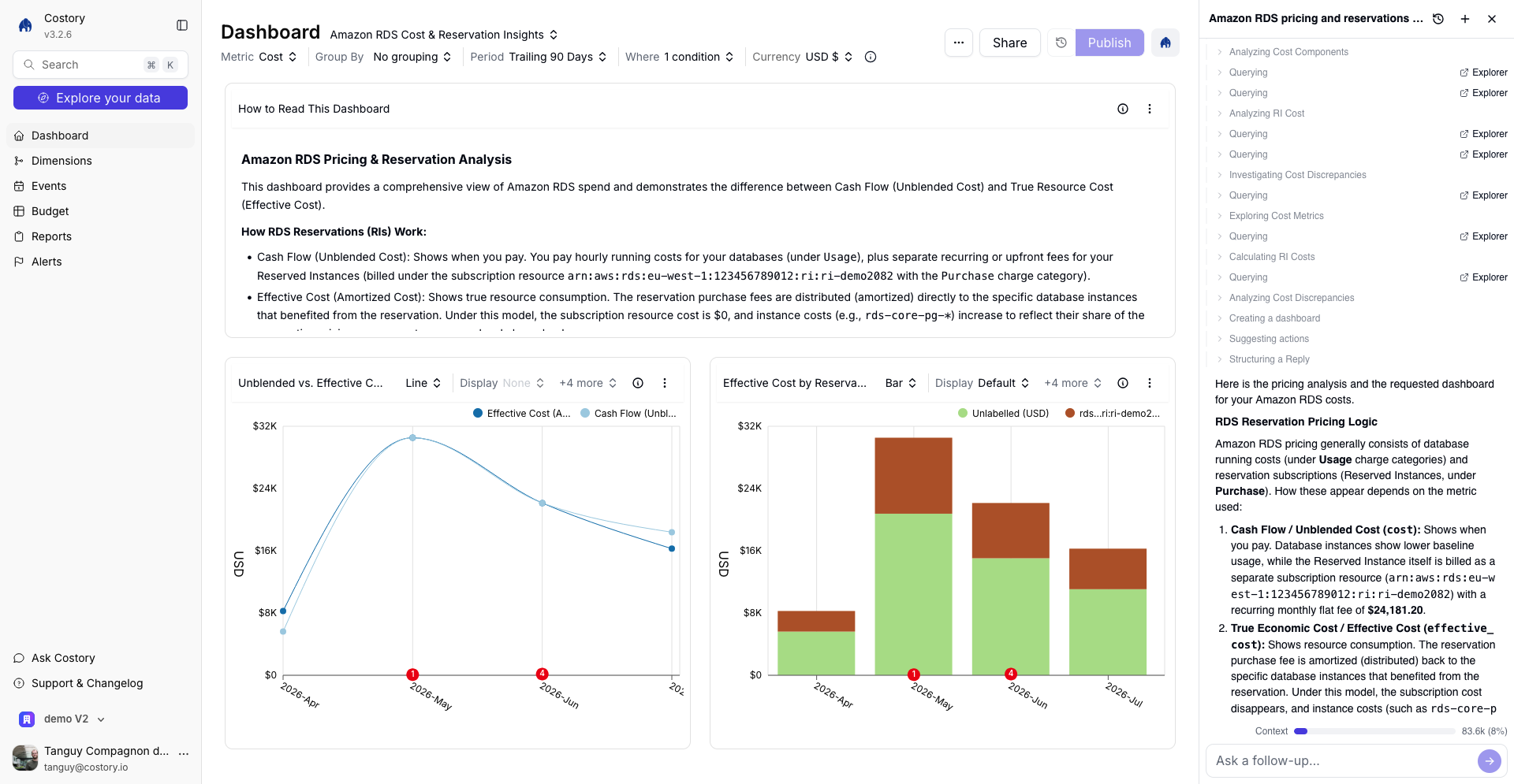 Costory MCP and skills, now inside the app