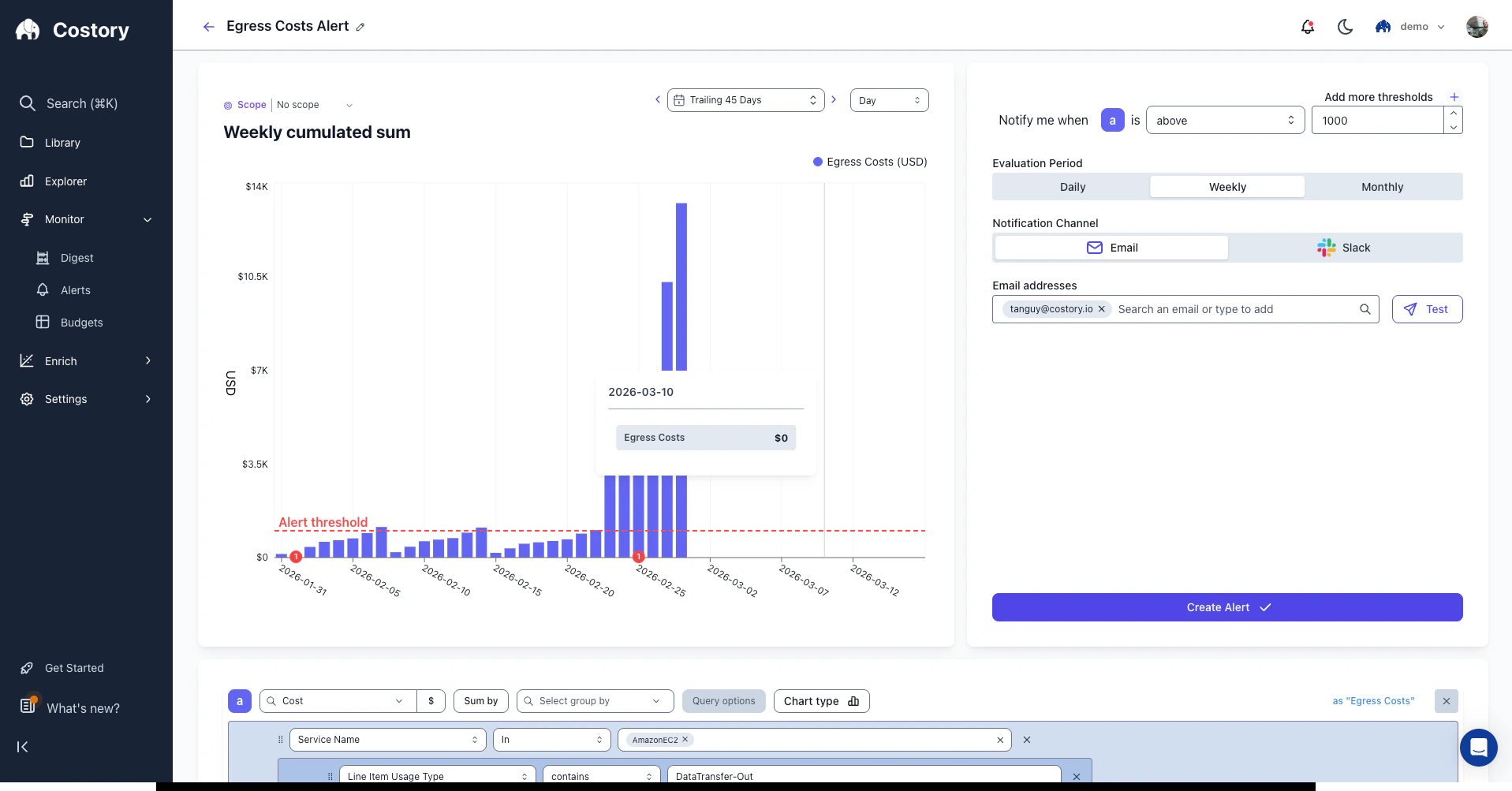 Set evaluation criteria