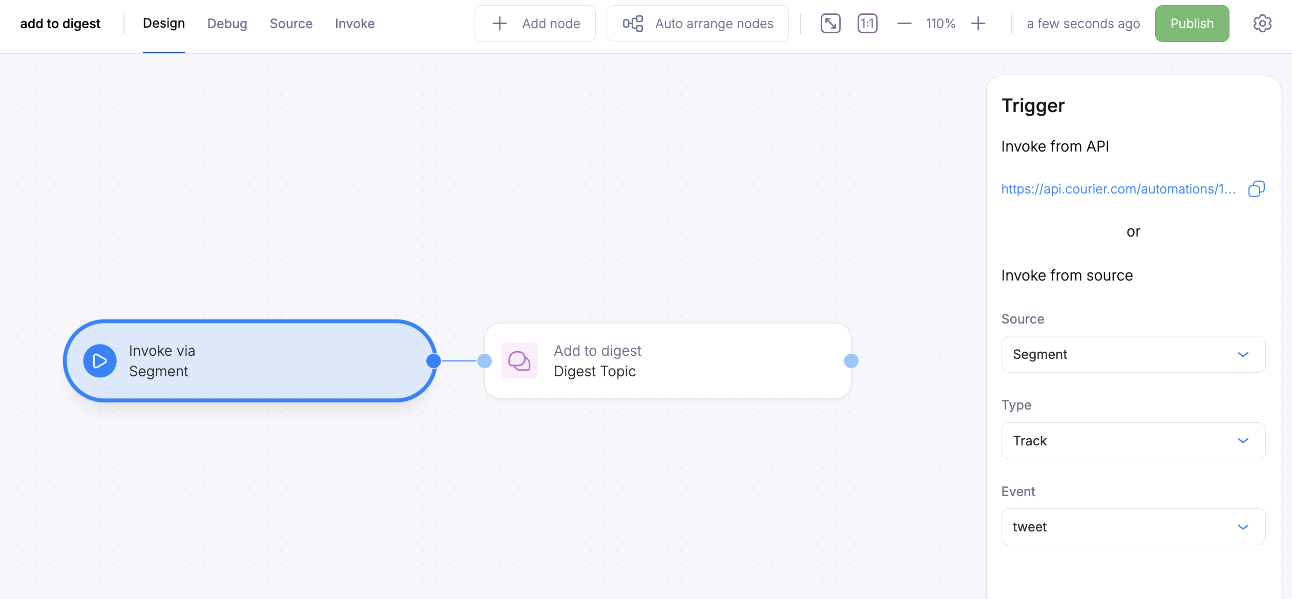 Add to Digest Automation