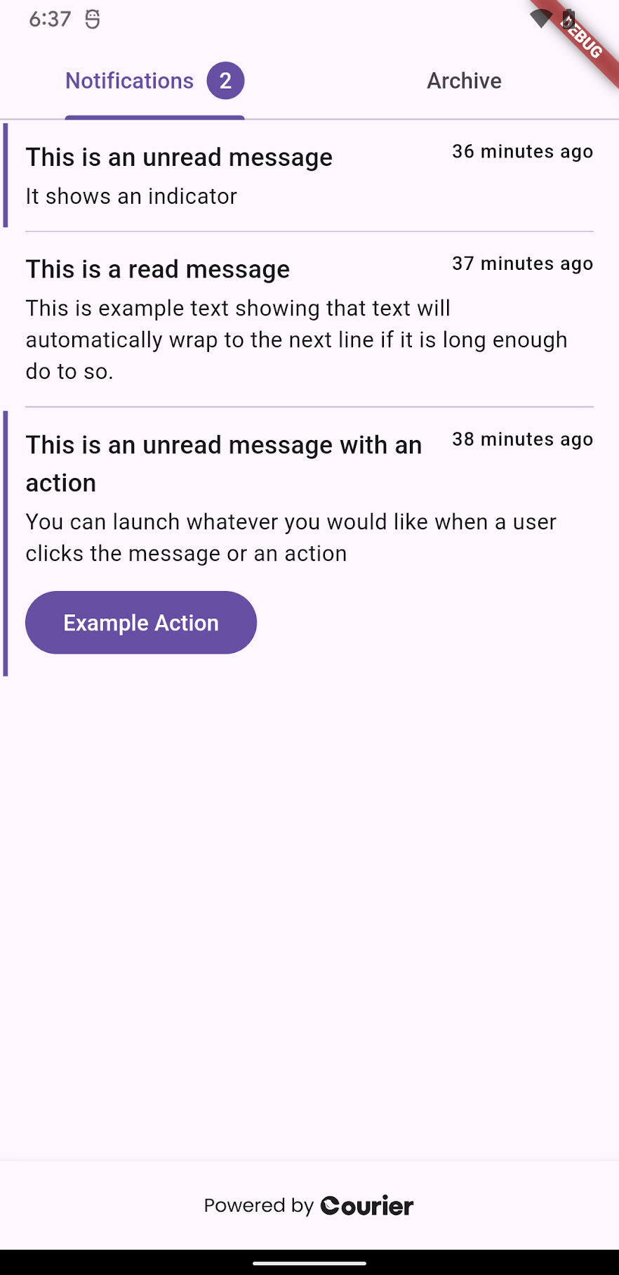 Default Inbox on Android